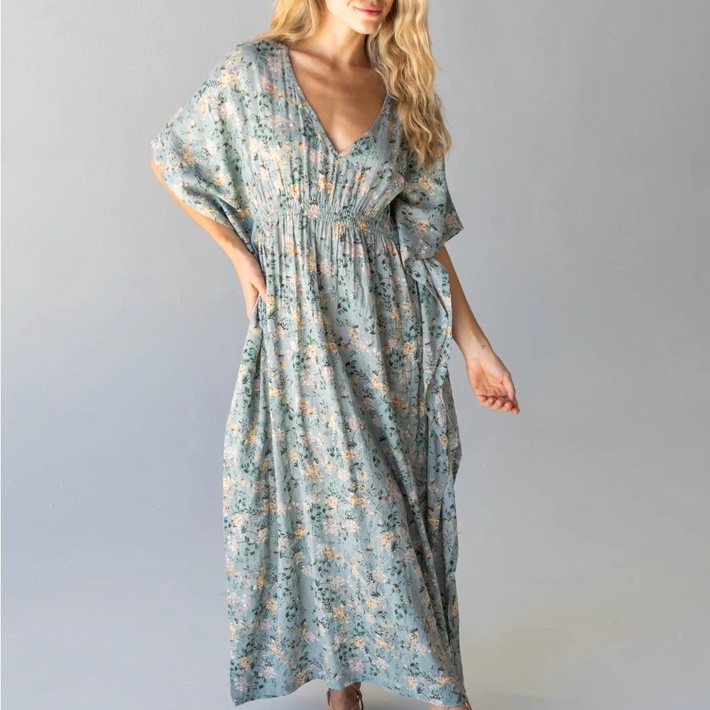 NATURAL LIFE Sanibel Kaftan Maxi Dress - NATURAL LIFE